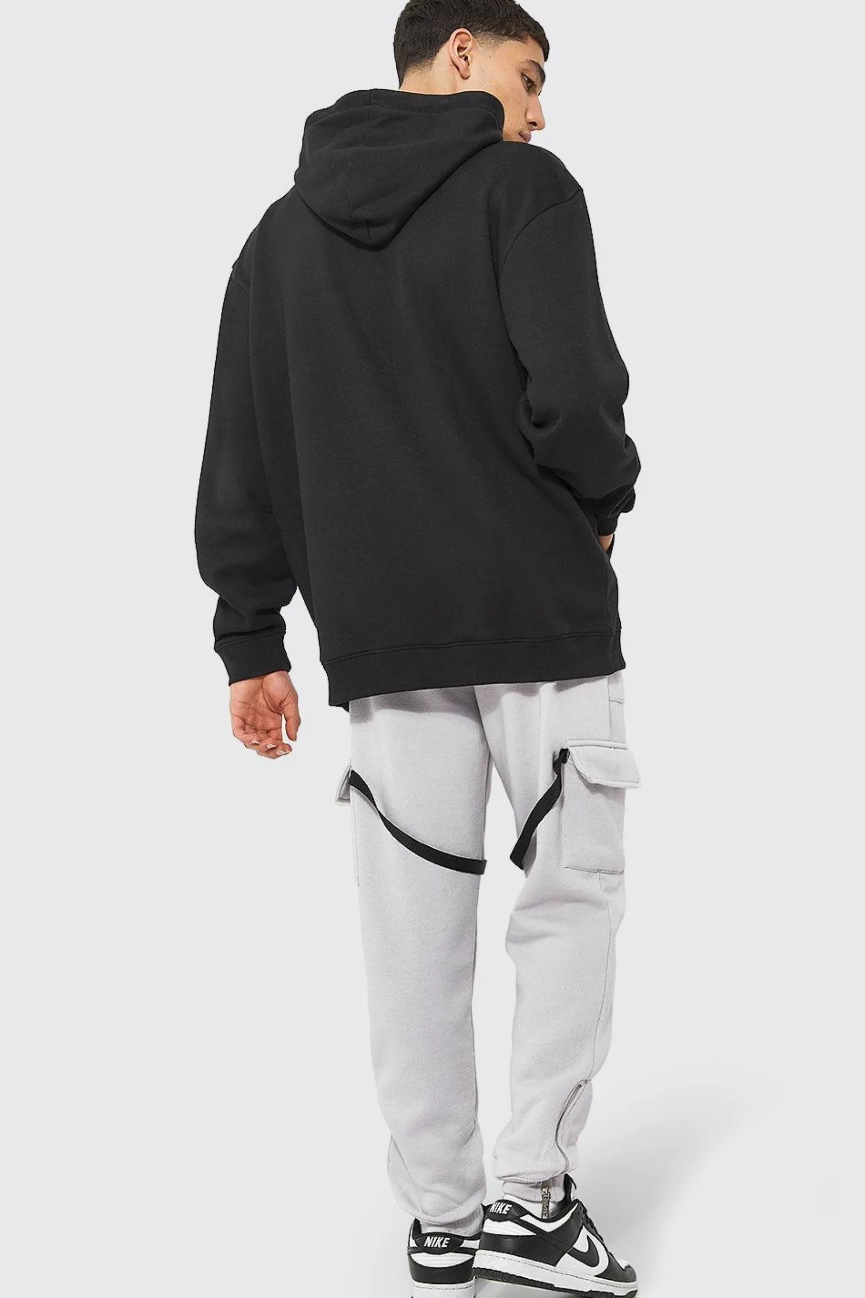 Oversized Over The Head Hoodie | BoohooMAN UK