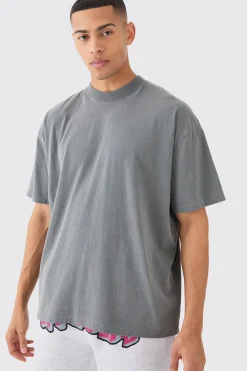 Oversized Overdyed Skull Graphic T-shirt | BoohooMAN UK
