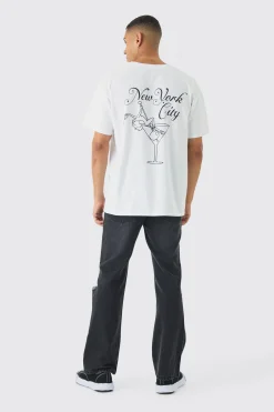 Oversized Penthouse Magazine License T-Shirt | BoohooMAN UK