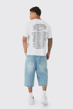 Oversized Pink Floyd Boxy Tour License T-shirt | BoohooMAN UK