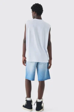 Oversized Pride Tank | BoohooMAN UK