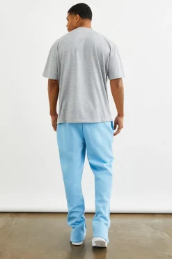 Oversized Print Tee And Split Hem Jogger Set | BoohooMAN UK