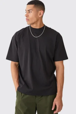 Oversized Rose Line Drawing T-shirt | BoohooMAN UK