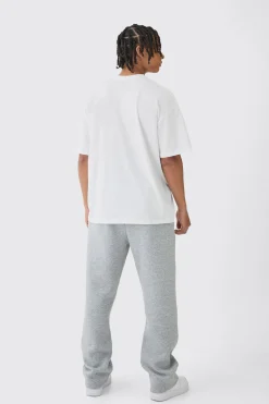 Oversized Running Club Print T-Shirt | BoohooMAN UK