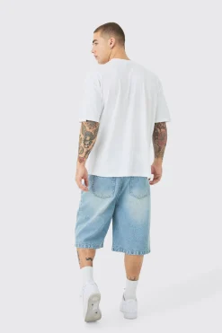 Oversized Scenic Photographic Print T-shirt | BoohooMAN UK