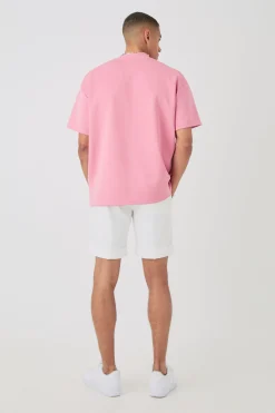 Oversized Scuba T-shirt | BoohooMAN UK