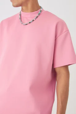 Oversized Scuba T-shirt | BoohooMAN UK