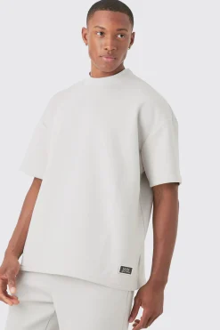 Oversized Scuba T-shirt & Jogger Set | BoohooMAN UK