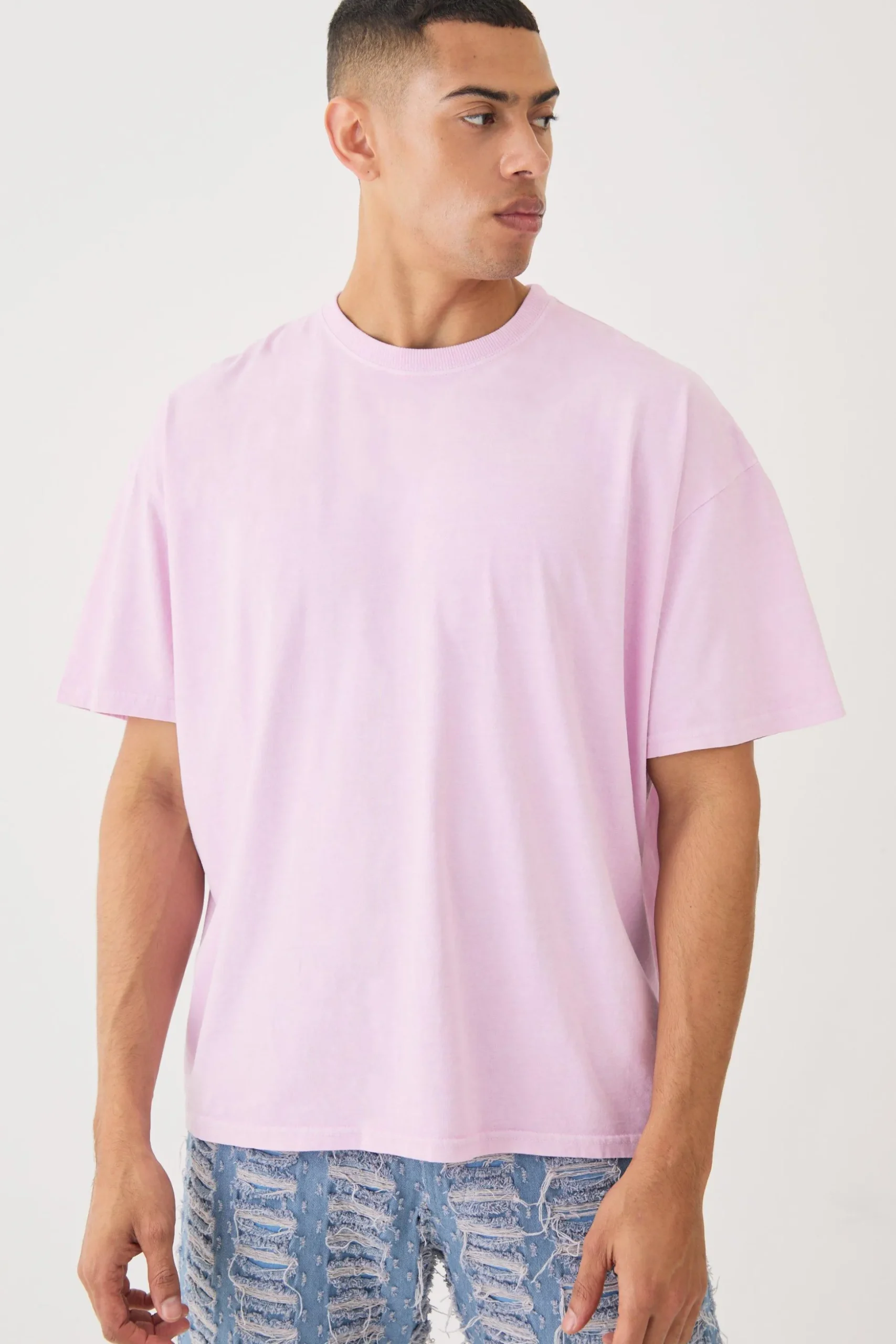 Oversized Self Love Club Back Print T-shirt | BoohooMAN UK