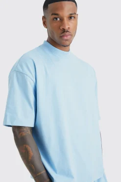 Oversized Short Length T-shirt And Short Set | BoohooMAN UK