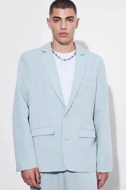 Oversized Single Breasted Suit Jacket | BoohooMAN UK