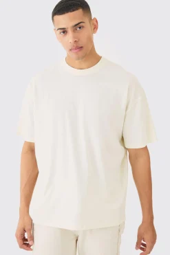 Oversized Skeleton Back Puff Print Print T-shirt | BoohooMAN UK