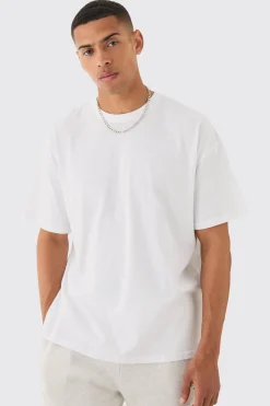 Oversized Skeleton Back Print T-shirt | BoohooMAN UK