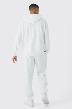 Oversized Skeleton Heart Graphic Tracksuit | BoohooMAN UK