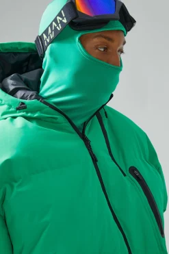 Oversized Ski Puffer Jacket | BoohooMAN UK