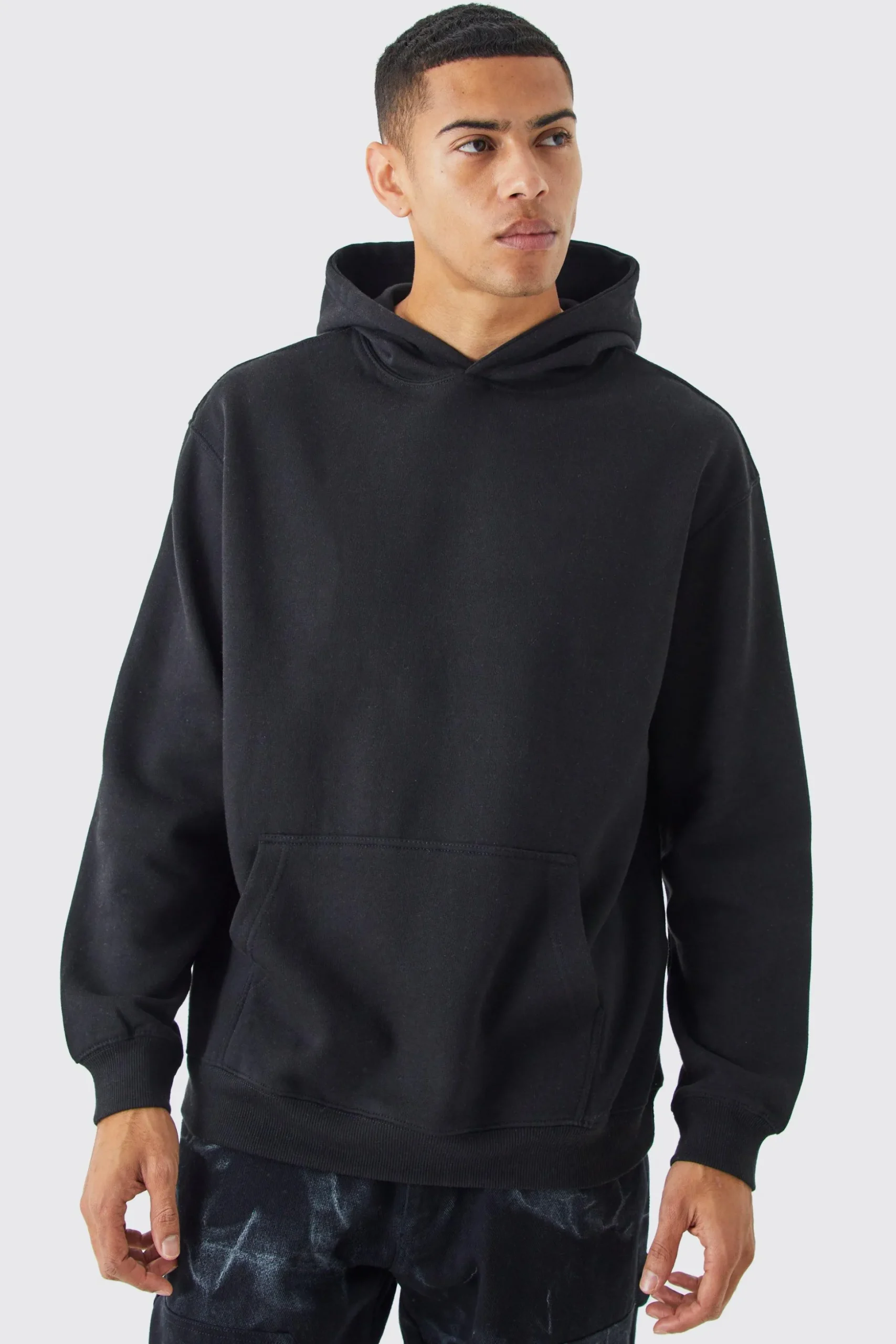 Oversized Skull Graphic Hoodie | BoohooMAN UK