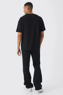 Oversized Slayer Band License Print T-Shirt | BoohooMAN UK