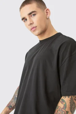 Oversized Snake Renaissance Back Print T-shirt | BoohooMAN UK