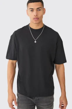 Oversized Space Graphic T-shirt | BoohooMAN UK