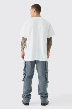 Oversized Spongebob License Print T-shirt | BoohooMAN UK