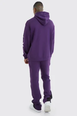 Oversized Star Homme Print Tracksuit | BoohooMAN UK