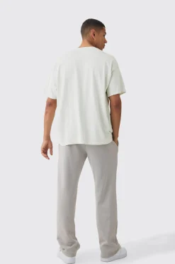 Oversized Star Print T-shirt | BoohooMAN UK