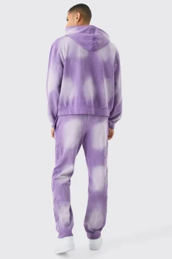Oversized Sun Bleached 13 Gusset Jogger | BoohooMAN UK