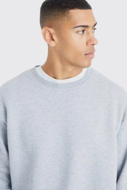 Oversized Sweatshirt Tracksuit | BoohooMAN UK
