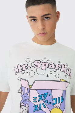 Oversized The Simpsons Anime License Print T-Shirt | BoohooMAN UK
