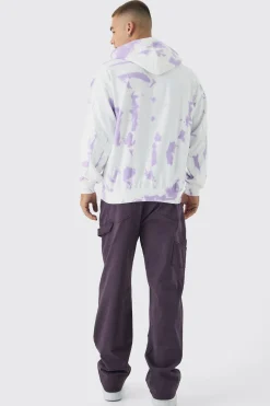 Oversized Tie Dye Limited Edtn Hoodie | BoohooMAN UK