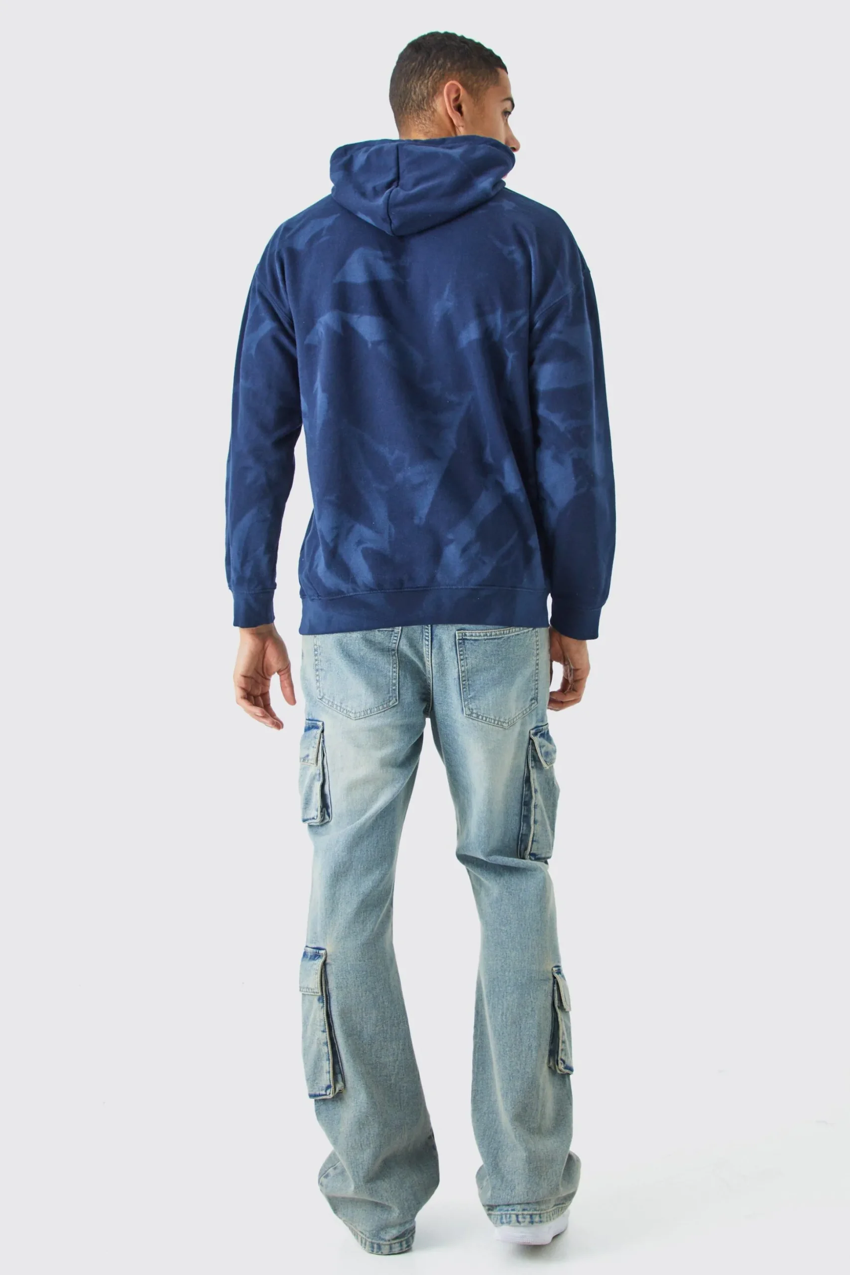 Oversized Tie Dye Limited Edtn Hoodie | BoohooMAN UK