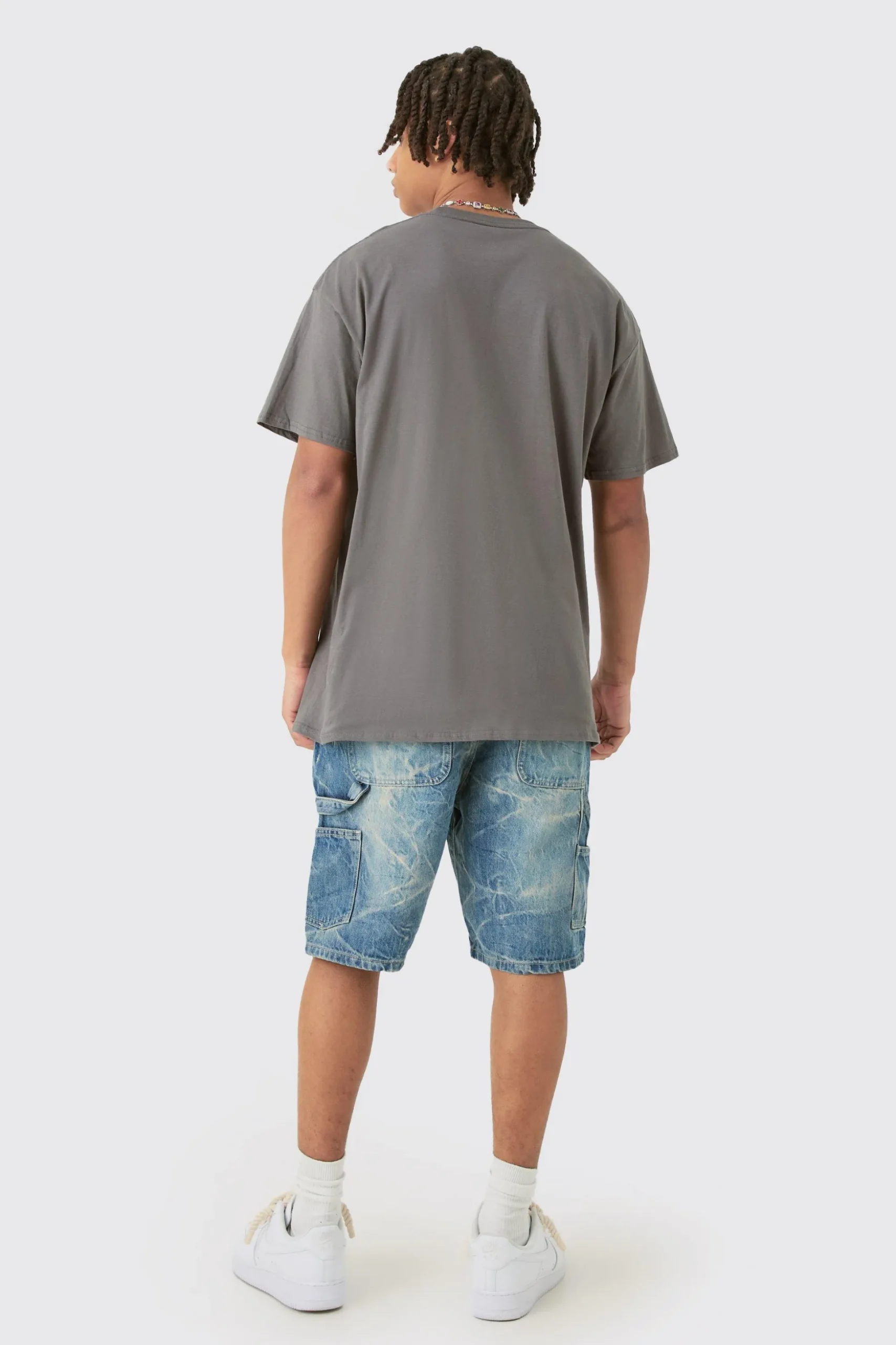 Oversized TLC Wash License T-shirt | BoohooMAN UK