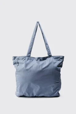 Oversized Tote Bag In Charcoal | BoohooMAN UK