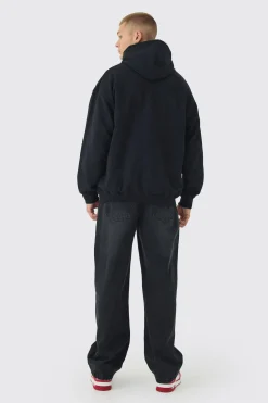 Oversized UFC License Print Hoodie | BoohooMAN UK