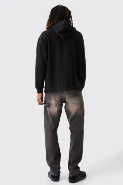 Oversized Varsity Graphic Hoodie | BoohooMAN UK