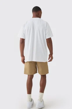 Oversized Varsity Teddy Graphic T-shirt | BoohooMAN UK