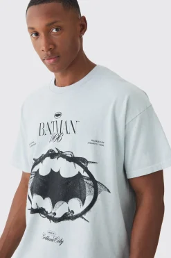 Oversized Vintage Batman License T-shirt | BoohooMAN UK