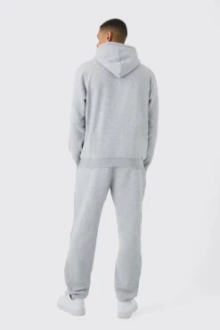 Oversized Western Print Washed Tracksuit | BoohooMAN UK