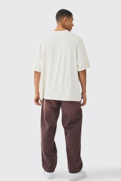 Oversized Western Worldwide Tiger Large Scale Wash Print T-Shirt | BoohooMAN UK
