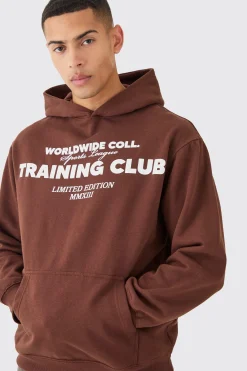 Oversized Worldwide Hoodie | BoohooMAN UK