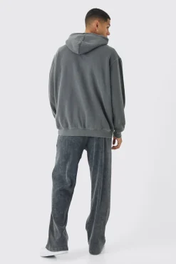 Oversized Wu-Tang Band Wash License Print Hoodie | BoohooMAN UK
