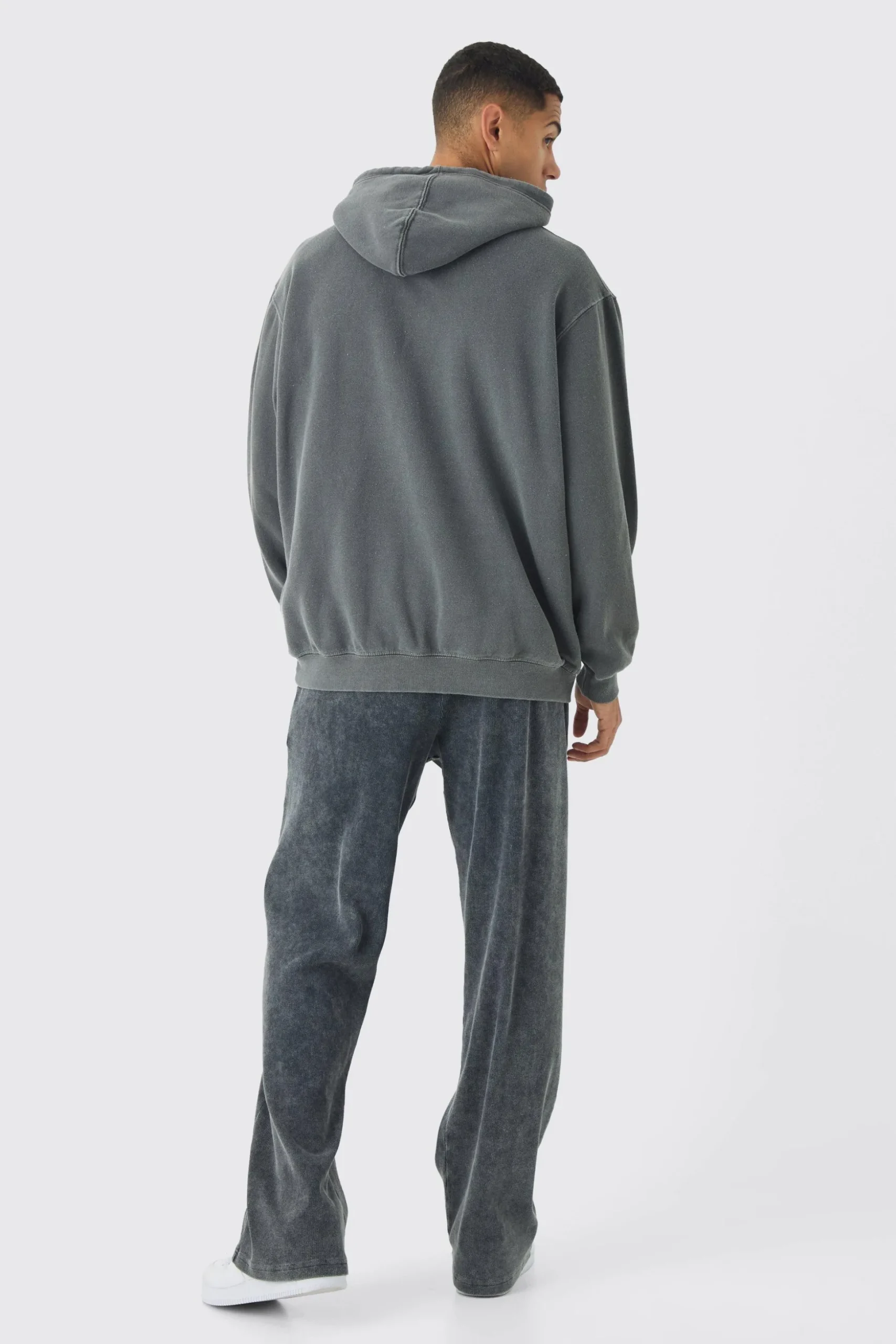 Oversized Wu-Tang Band Wash License Print Hoodie | BoohooMAN UK