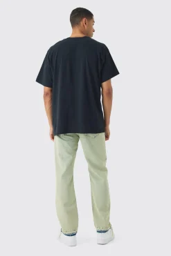Oversized Wu-tang Over Seams License Print T-Shirt | BoohooMAN UK