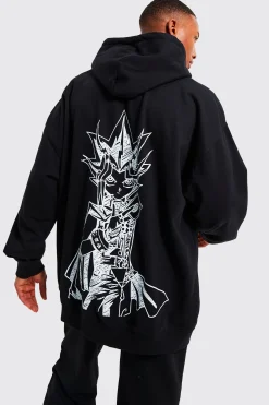 Oversized Yu-gi-oh License Hoodie | BoohooMAN UK