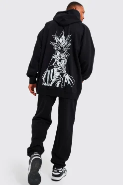 Oversized Yu-gi-oh License Hoodie | BoohooMAN UK