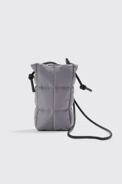 Padded Quilted Bottle Holder | BoohooMAN UK