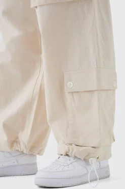Parachute Ripstop Cargo Trousers | BoohooMAN UK