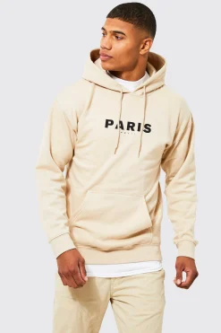 Paris Graphic Hoodie | BoohooMAN UK