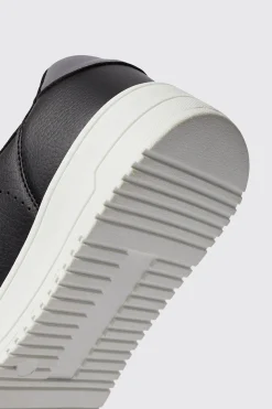 Perforated Panelled Trainers | BoohooMAN UK