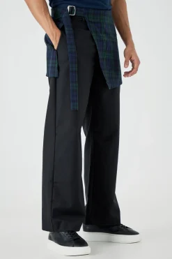 Plaid Skirt Tailored Trousers | BoohooMAN UK